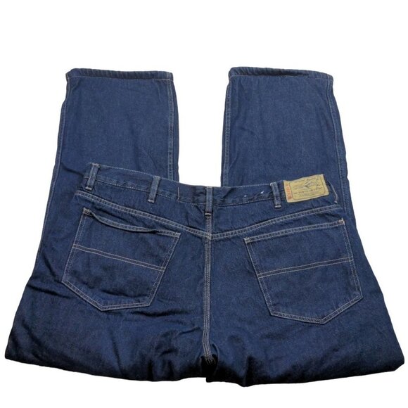 Red Head Men's Relaxed Fit Straight Leg Jeans 40 X 30 Insulated Fleece Lined - Picture 2 of 6